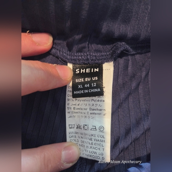 SHEIN Dark Blue Pants - Picture 5 of 10